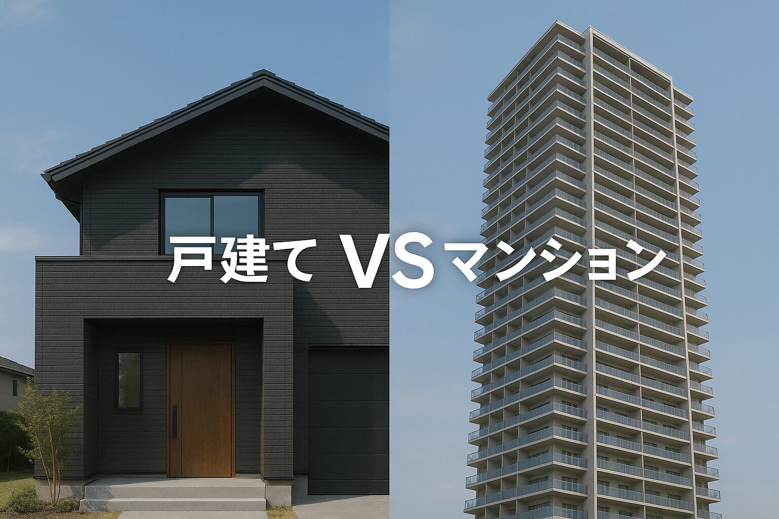マンション vs 一戸建て｜港区で選ぶならどっち？【資産性・生活・将来性で徹底比較】